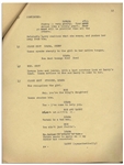 Moe Howard's 31pp. Script Dated March 1951 for The Three Stooges Film ''Hula-La-La'' -- With Annotations in Moe's Hand -- Unbound Script Paper Clipped at Upper Left -- Very Good Condition